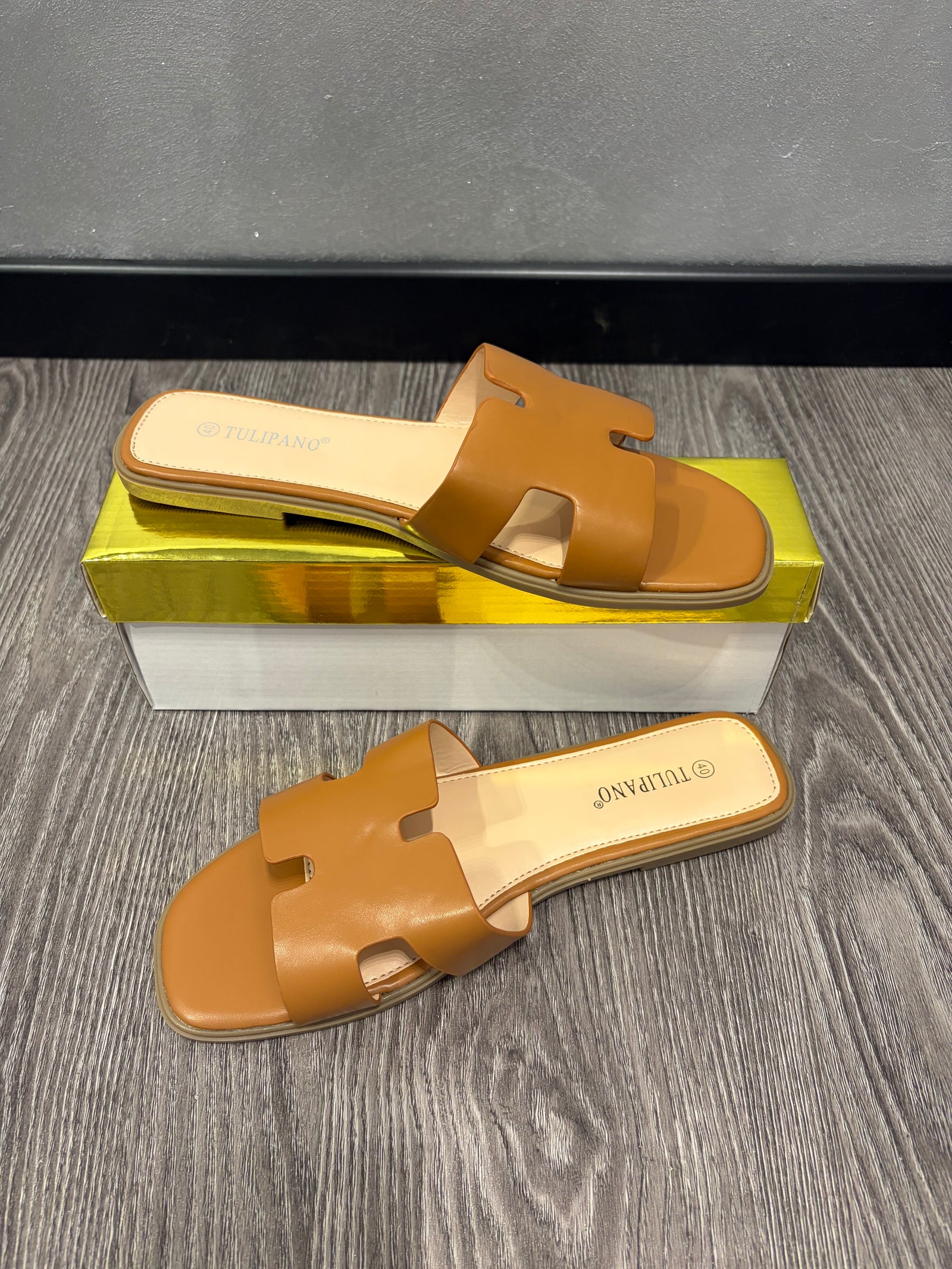 Ciabatta modello Hermes Bronzo