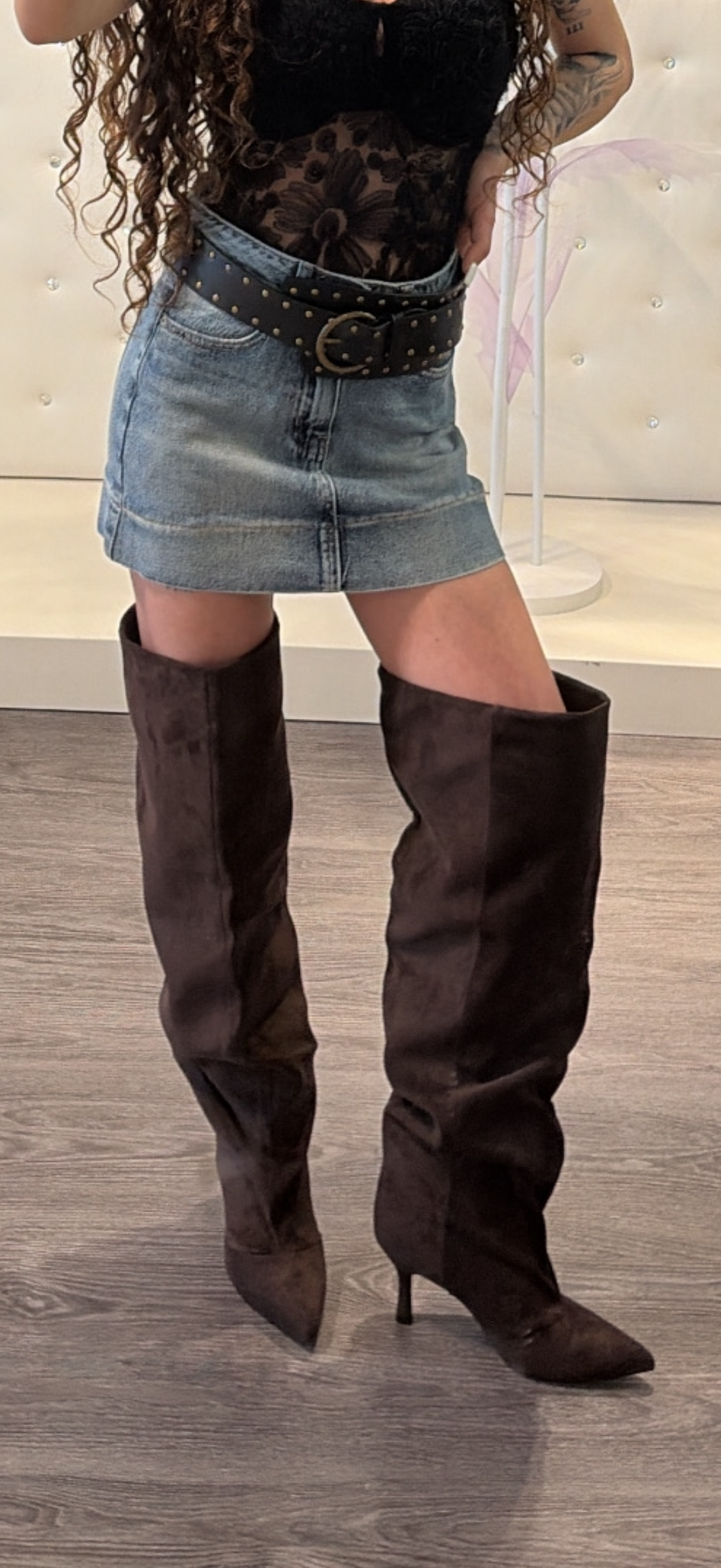 Stivale Vogue Oversize Brown
