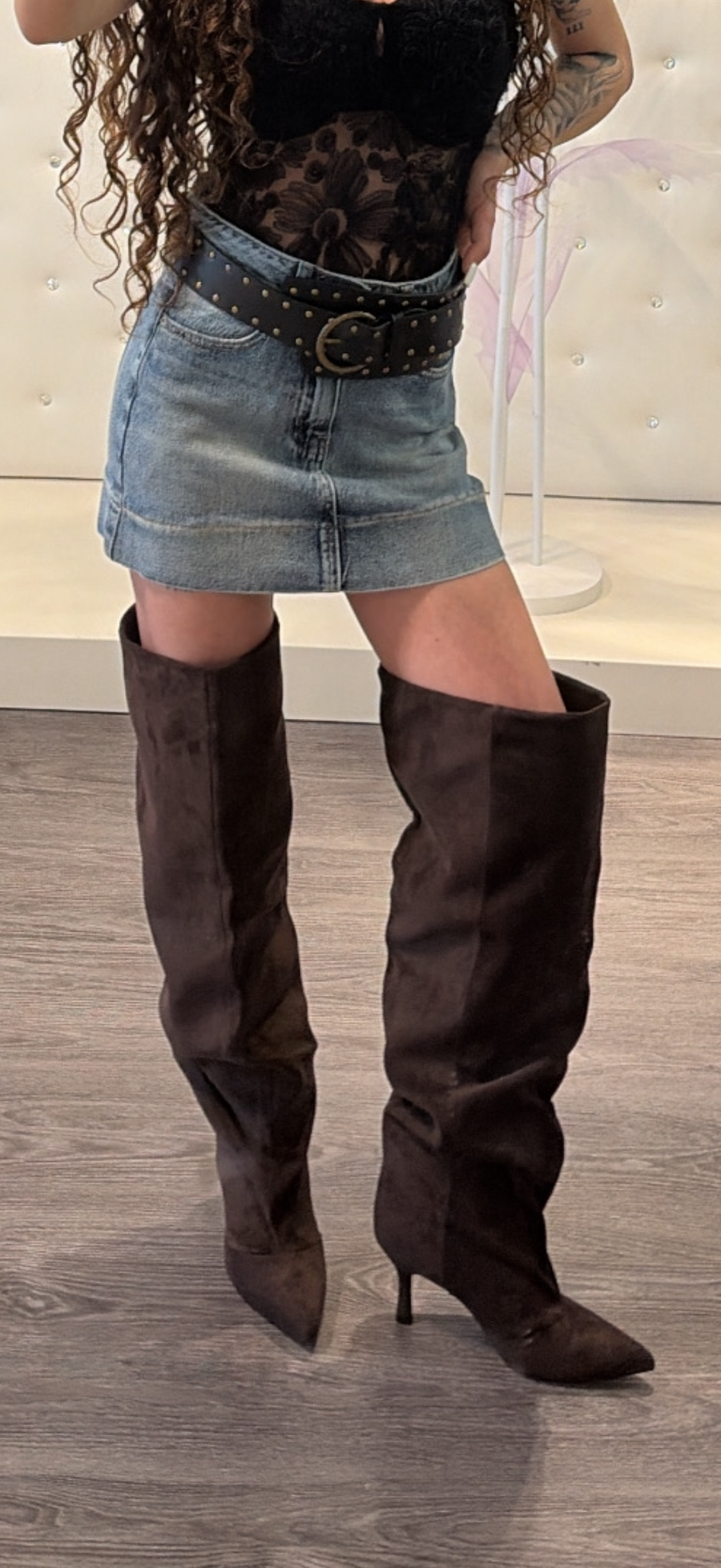 Stivale Vogue Oversize Brown