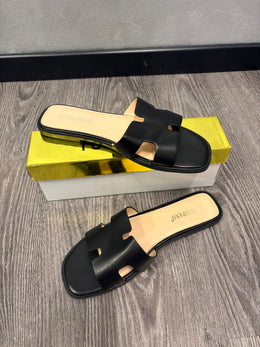 Ciabattina Modello Hermes Black