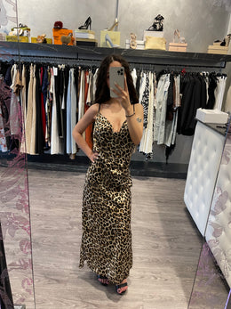 Vestito Leopardo & Black